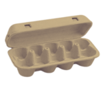 Brauner Eierkarton (10 Eier, 45–70 g) – Bild 3